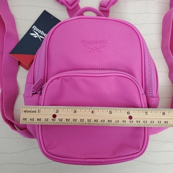 NEW REEBOK Sydney Mini Backpack Bag Purse Purple Orchid Pink Authentic - Picture 2 of 5